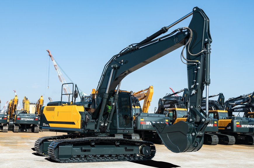 Klaar voor 2021: Hyundai Construction Equipment onthult voor de 20-tons klasse een gloednieuwe Stage V-graafmachine die aanzienlijke prestatieverbeteringen biedt